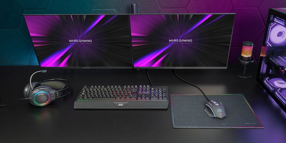 EAN 8435693108405 - Mars Gaming MCP124PRO teclado Ratón incluido Juego USB QWERTY imagen 6