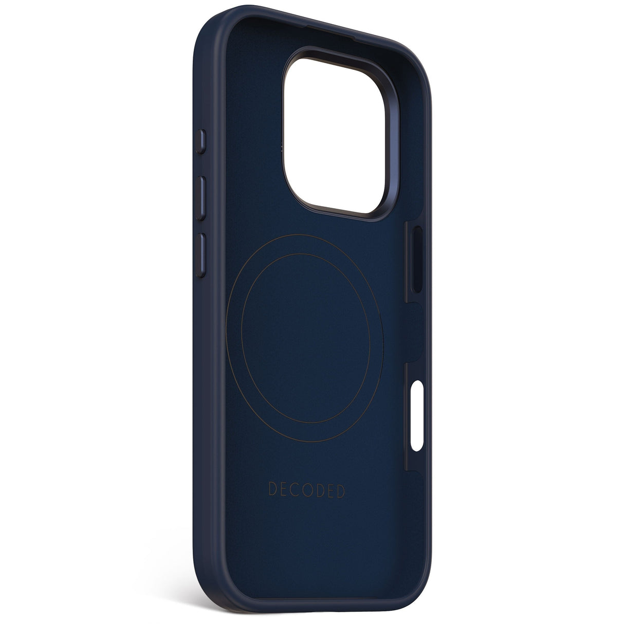 Decoded Antimicrobial Silicone Backcover Iphone 16 Pro Navy