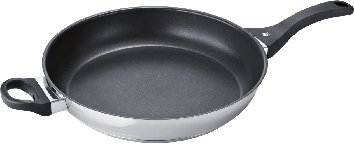 Sartén Bosch Home Hez390250 Multiuso, Pan Sartén Multiuso, Negro, Acero Inoxidable, Cerámico, Gas, Inducción, 34 Cm, 627 Mm, 82 Mm