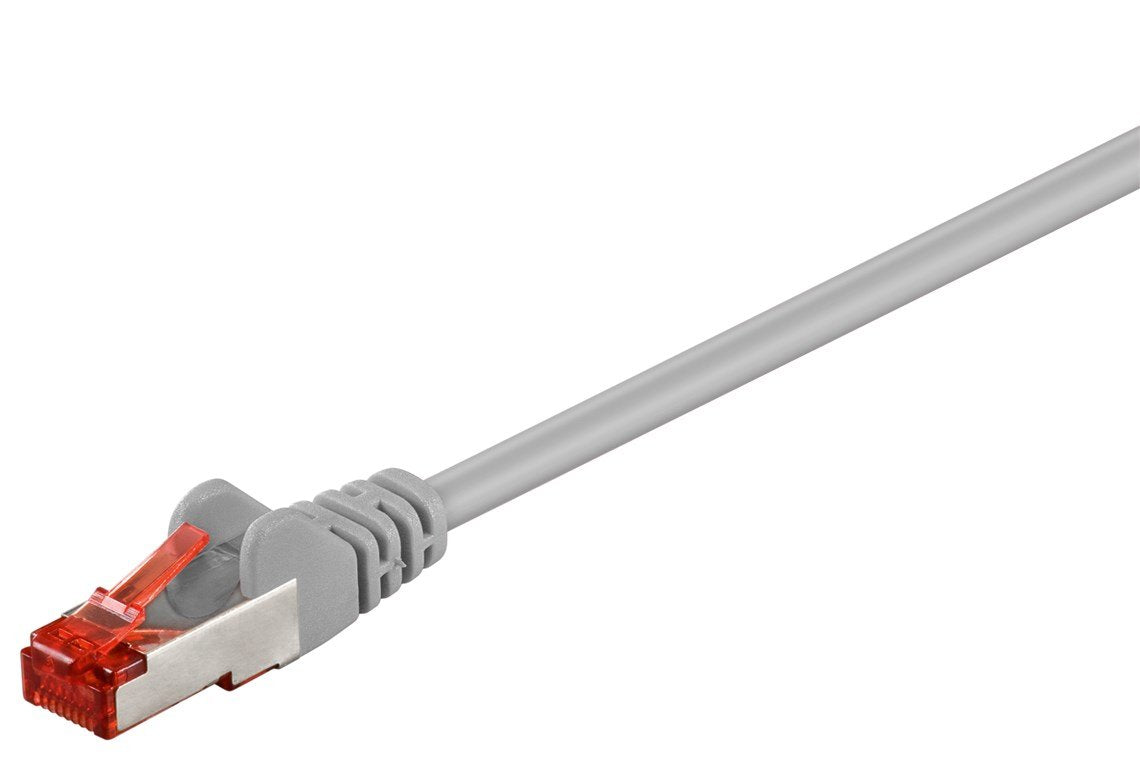 Goobay Cable De Red Cat6 5,0m Gris S/Ftp 2xrj45, Lsoh, Cu