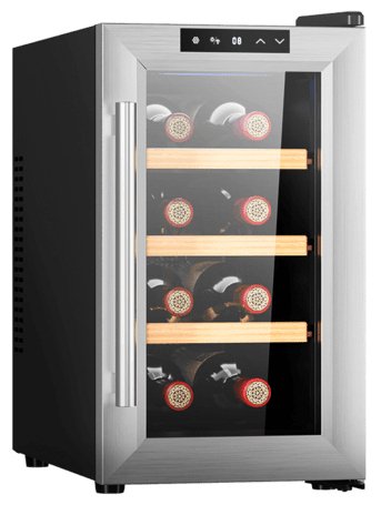Vinoteca Cecotec Bolero Grandsommelier 830 Coolwood, Acero Inoxidable 8435484027083.0
