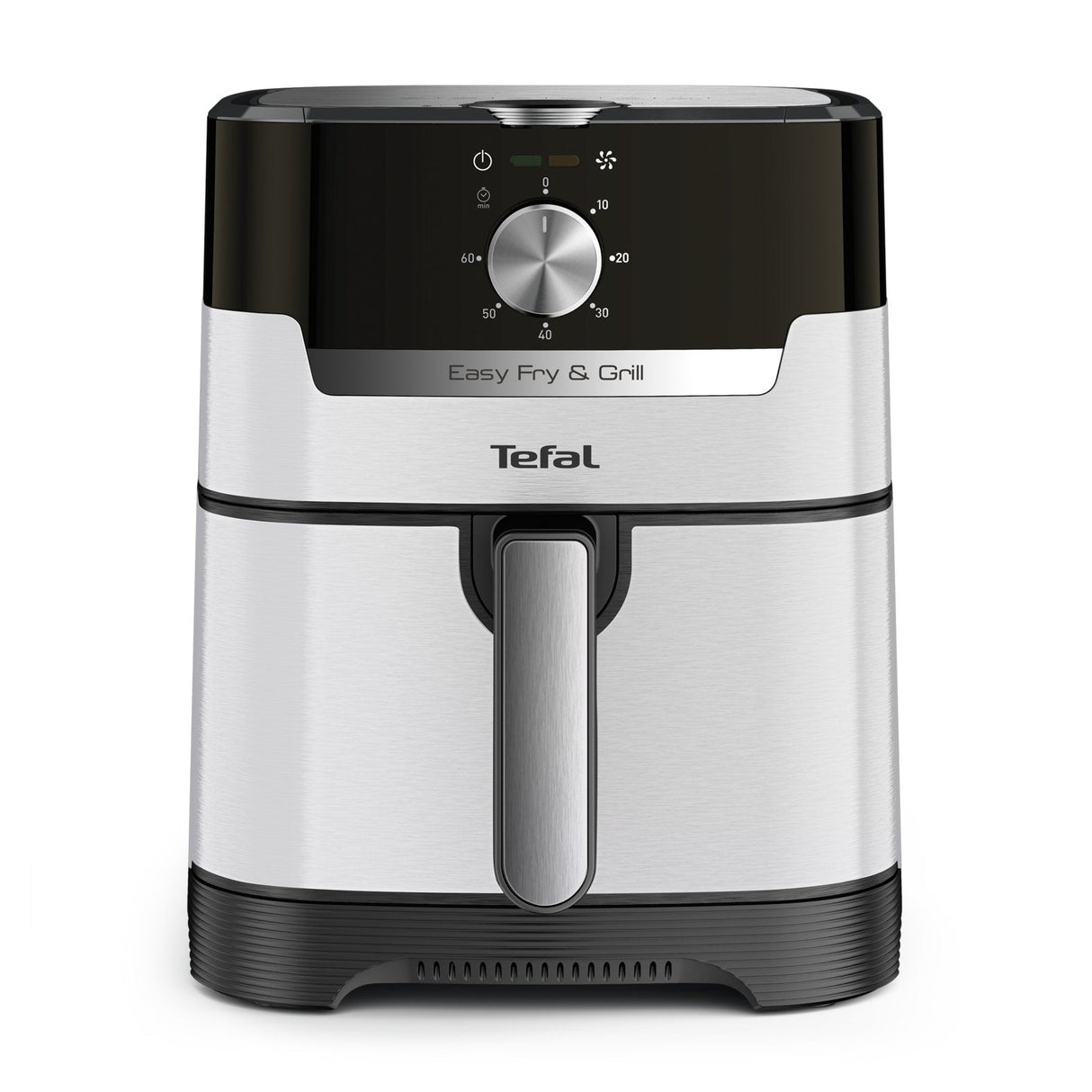 Freidora De Aire Tefal Easy Fry & Grill Classic Ey501a Caliente Acero Inoxidable/Negro Ey501a