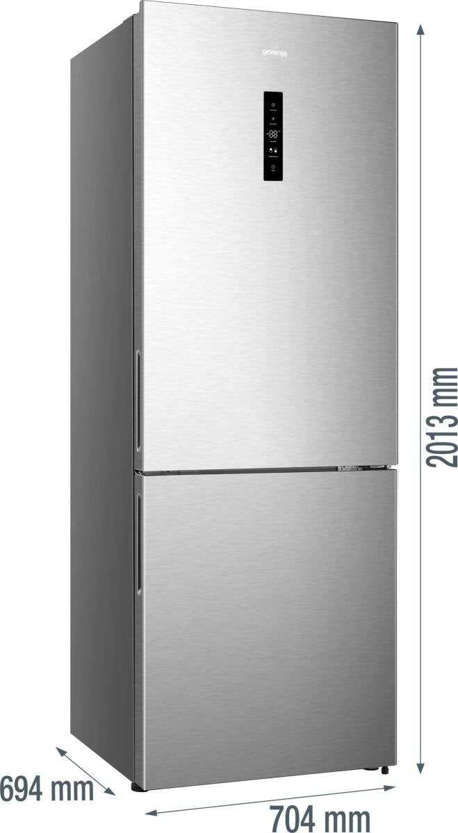 EAN 3838782783555 - Gorenje NRK720CAXL4 Independiente 495 L Gris, Acero inoxidable, Gris Oscuro imagen 6