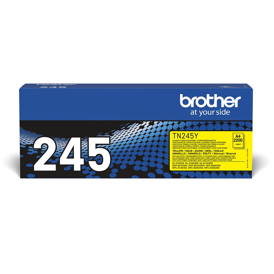 Brother Toner Original Tn245 Amarillo Tn-245y
