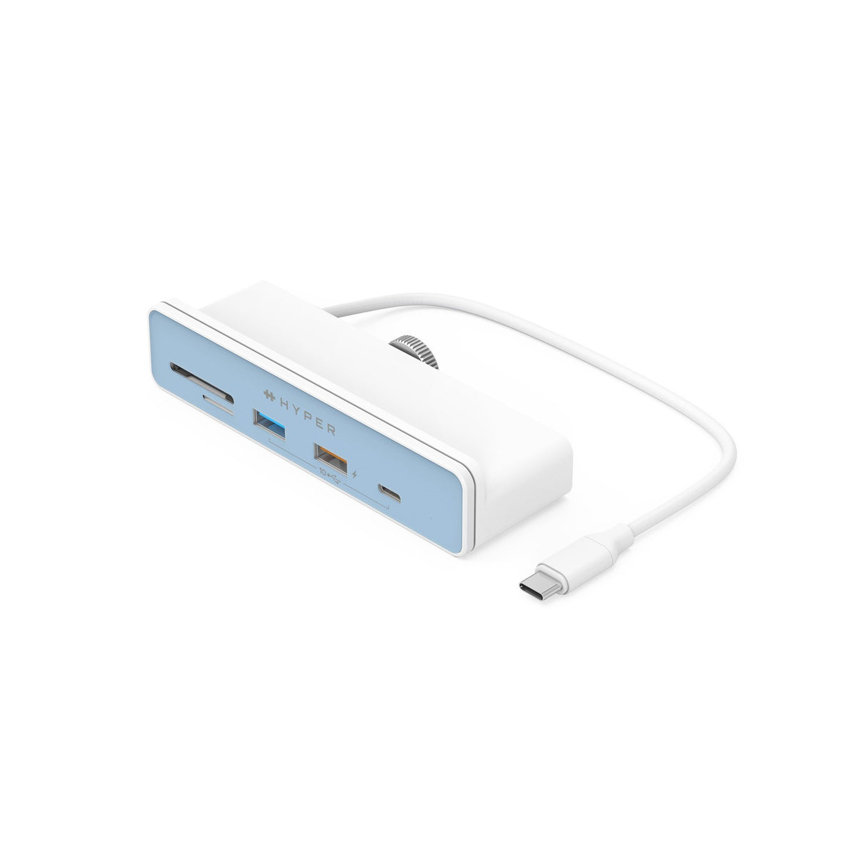 EAN 0817110016032 - HYPER HD34A8 base para portátil y replicador de puertos USB 3.2 Gen 1 (3.1 Gen 1) Type-C Blanco imagen 1