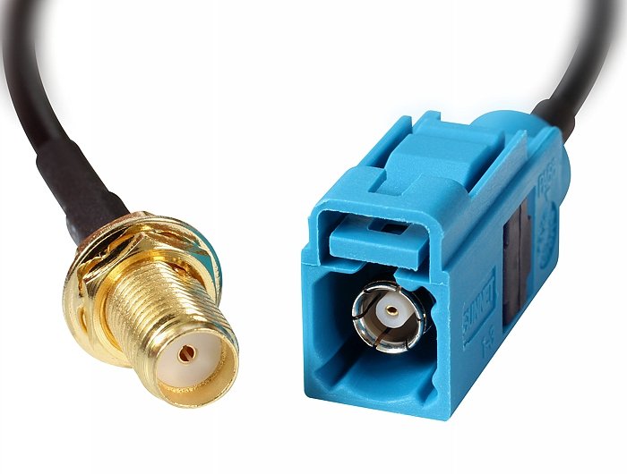 Delock 88583 Antena Cable Fakra Z Hembra > Sma Mampara Hembra Rg-174 20 Cm