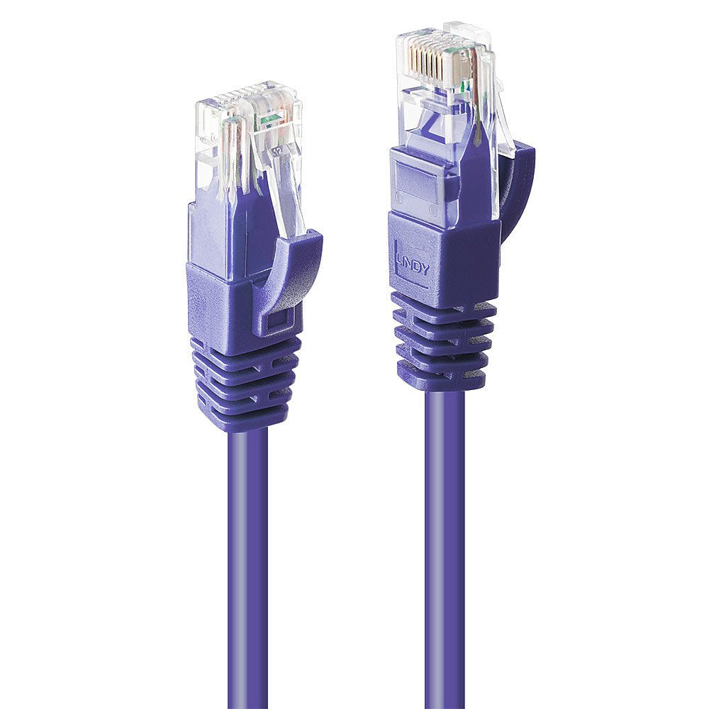 EAN 4002888481205 - Lindy 48120 cable de red Púrpura 0,3 m Cat6 U/UTP (UTP) imagen 1
