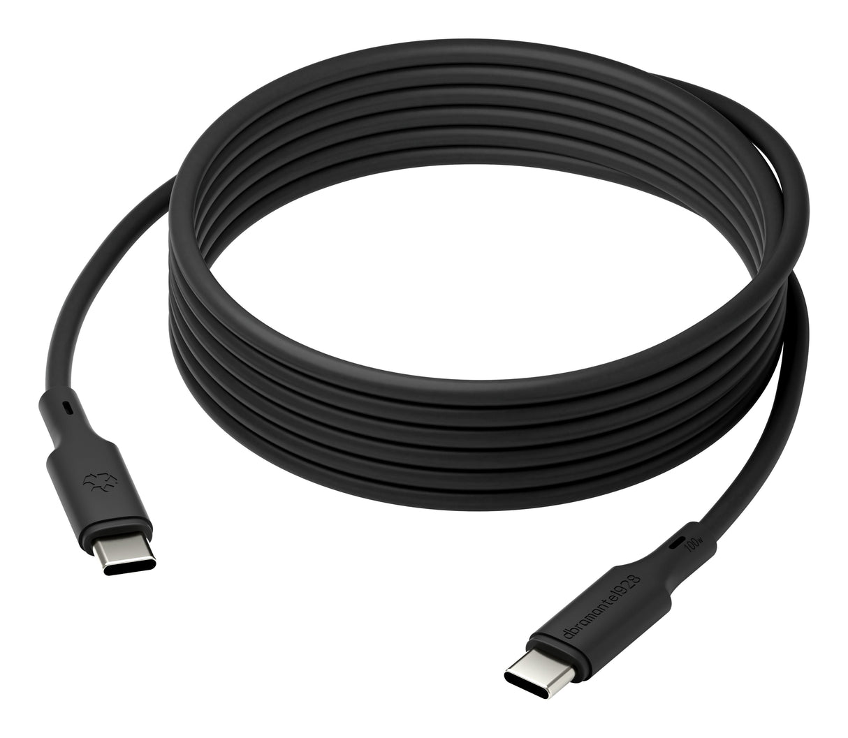 Dbramante1928 It - Usb-Cable - 24 Pin Usb-C (M) Zu 24 Pin Usb-C (M) - 3 M - Usb-Stromversorgung (100 W) - Schwarz
