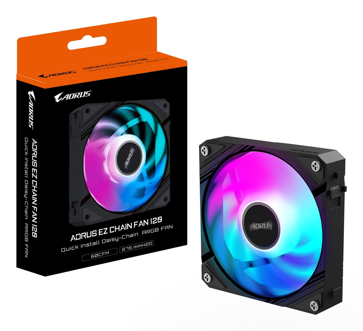 Case Acc Gbt Fan Aorus Ez Chain Fan 120