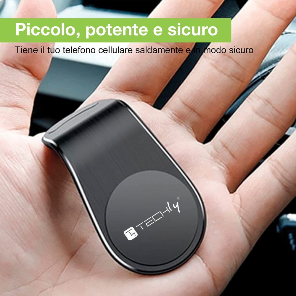 Techly I-Smart-Unialty Soporte Pasivo Teléfono Móvil/Smartphone Negro