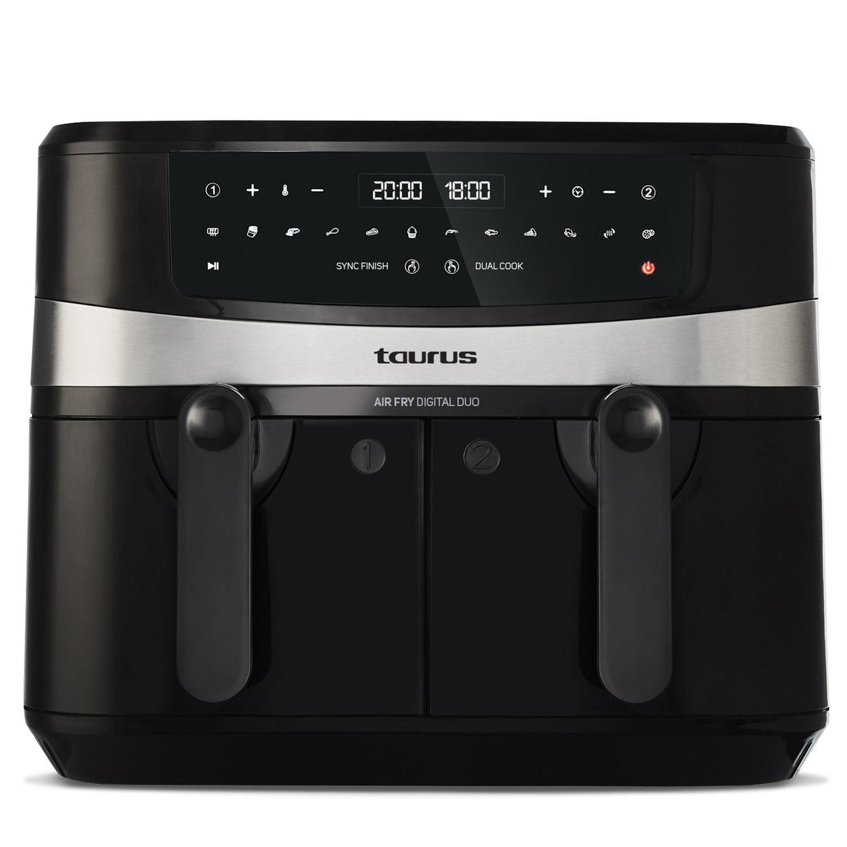 Freidora De Aire Taurus 973980000 Air Fry Digital Duo 9l 2600w Negro