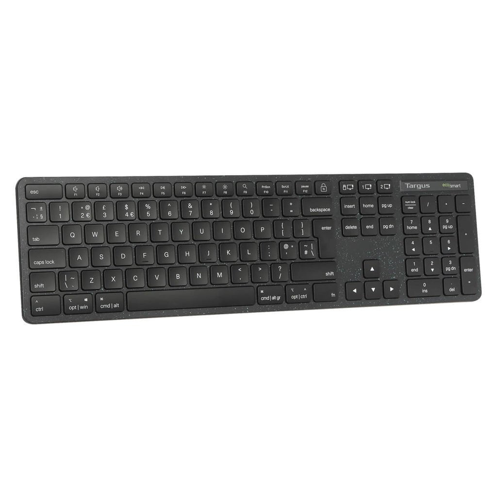 EAN 5063194001395 - Targus EcoSmart AKB873NO teclado Universal RF Wireless + Bluetooth QWERTY Nórdico Negro imagen 4