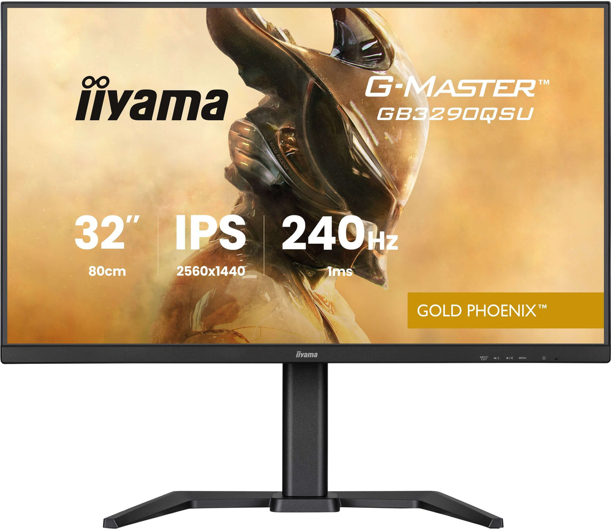 EAN 4948570124510 - iiyama G-MASTER GB3290QSU-B1 pantalla para PC 80 cm (31.5") 2560 x 1440 Pixeles Quad HD LED Negro imagen 2
