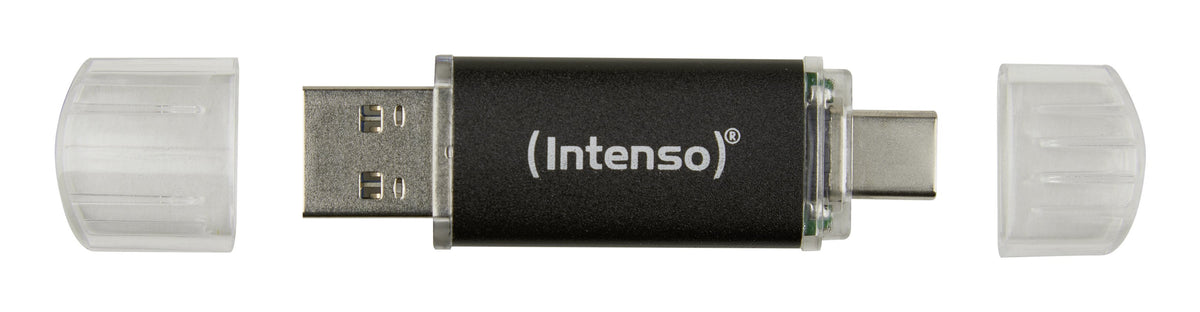 EAN 4034303031238 - Intenso Twist Line unidad flash USB 32 GB USB Type-A / USB Type-C 3.2 Gen 1 (3.1 Gen 1) Antracita imagen 1