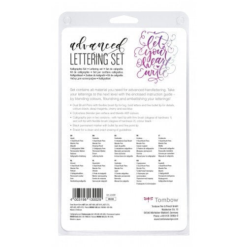 EAN 4003198130029 - Tombow LS-ADV rotulador Fino/Medio Negro, Azul, Rojo, Violeta 10 pieza(s) imagen 2