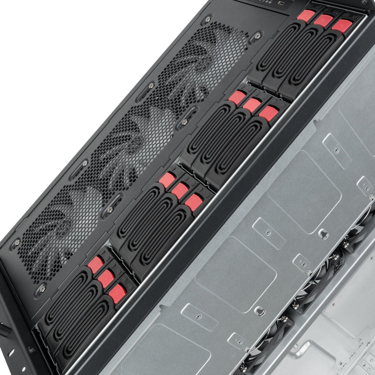EAN 4710679817439 - Silverstone RM61-312 Estante Negro imagen 13