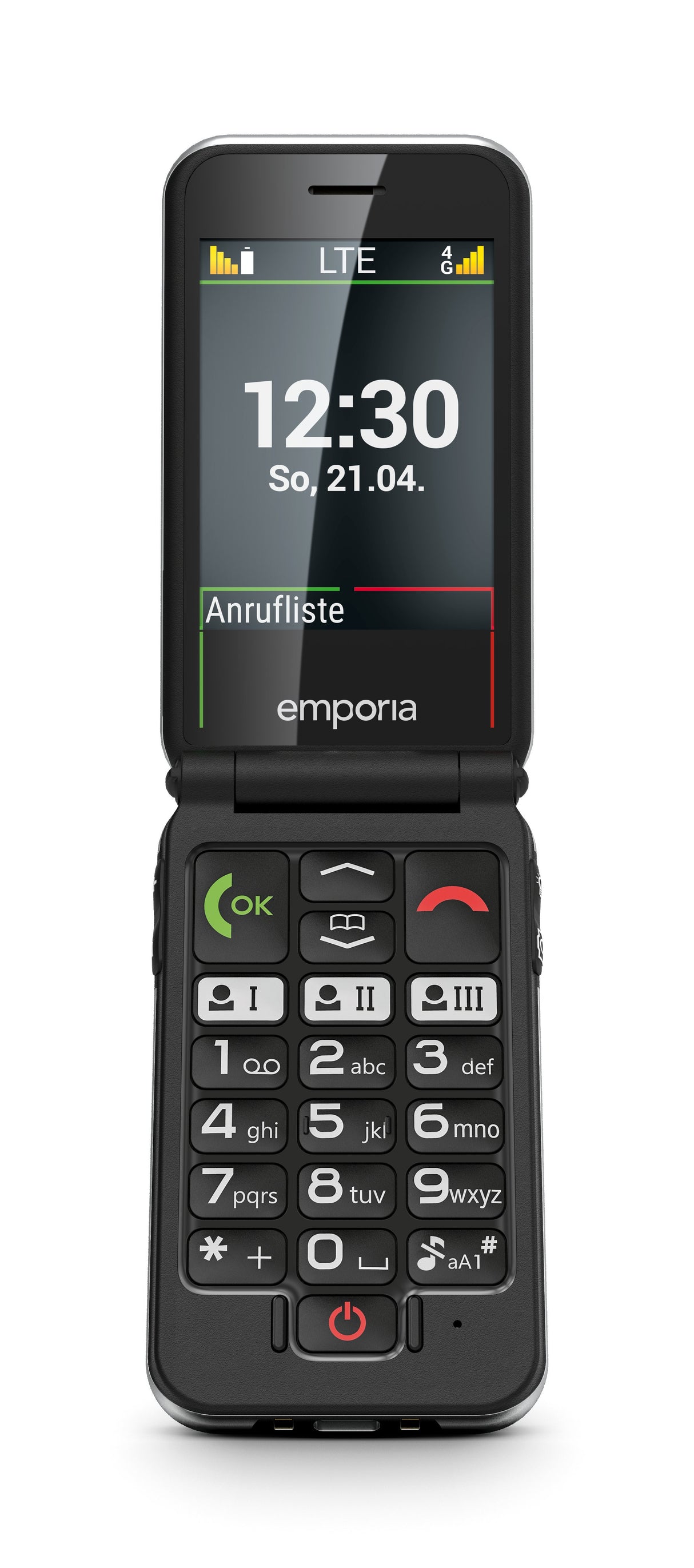 EAN 9005613168742 - Emporia emporiaJOY-LTE 7,11 cm (2.8") 115 g Negro Teléfono para personas mayores imagen 4