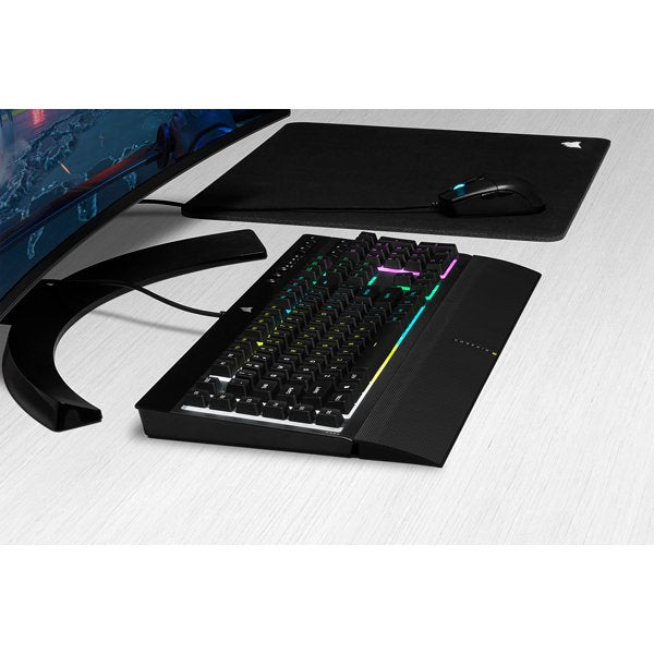 Corsair K55 Rgb Pro Teclado Juego Usb Qwerty Inglés De Ee. Uu. Negro