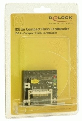 EAN 4043619916245 - DeLOCK IDE to Compact Flash CardReader lector de tarjeta imagen 2