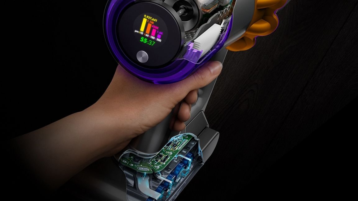 Dyson Aspirapolvere V15s Detect Submarine Lavapavimenti 660w