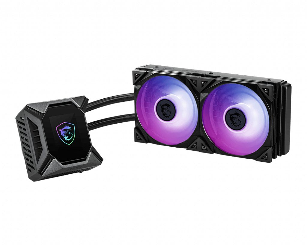 Kit De Watercooling Para Procesador Con Eclairage Argb - 2 X 12 Cm Ventiladorados - Compatible: -Intel 1150/1151/1155/1156/1200/2011/2011-3/2066 -Amd Am4/Am2/Am2+/Am3/Fm1/Fm2/Fm2+ - 39.9 Dba - 77.4cfm