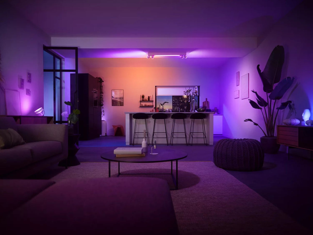 Philips Hue White And Color Ambiance Plafón Centris De Cuatro Focos