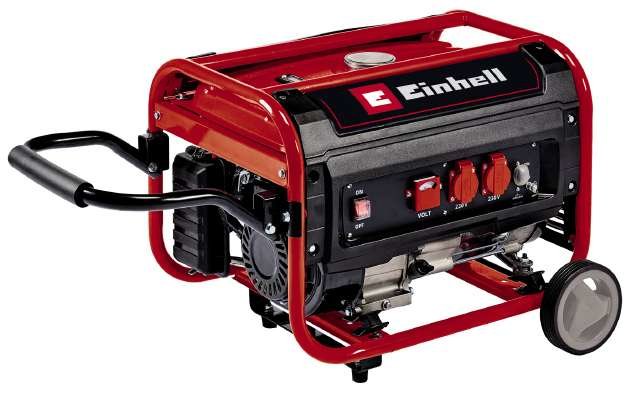 Einhell Tc-Pg 35/E5 Motor-Generador 4100 W 15 L Gasolina Negro, Rojo