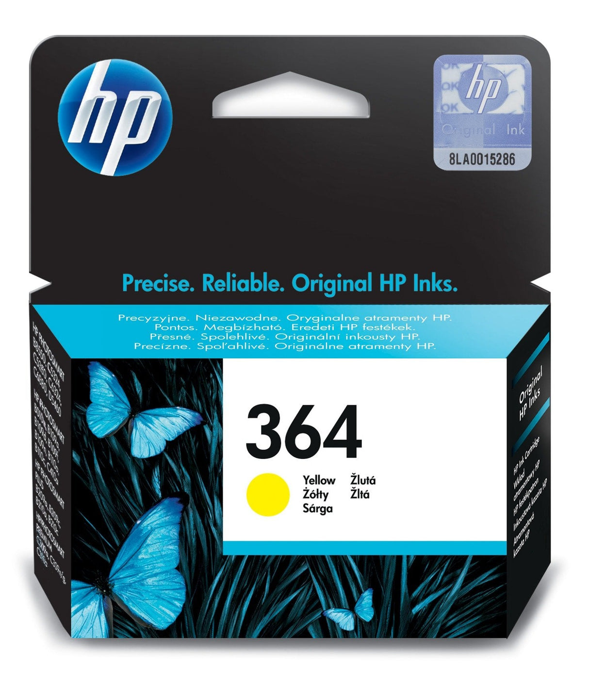 Tinta Original Hp 364 Amarillo Cb320ee