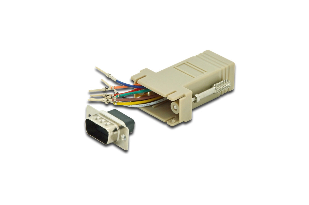EAN 4016032325109 - Digitus AK-610517-000-I cambiador de género para cable RS-232 RJ-45 Beige imagen 2