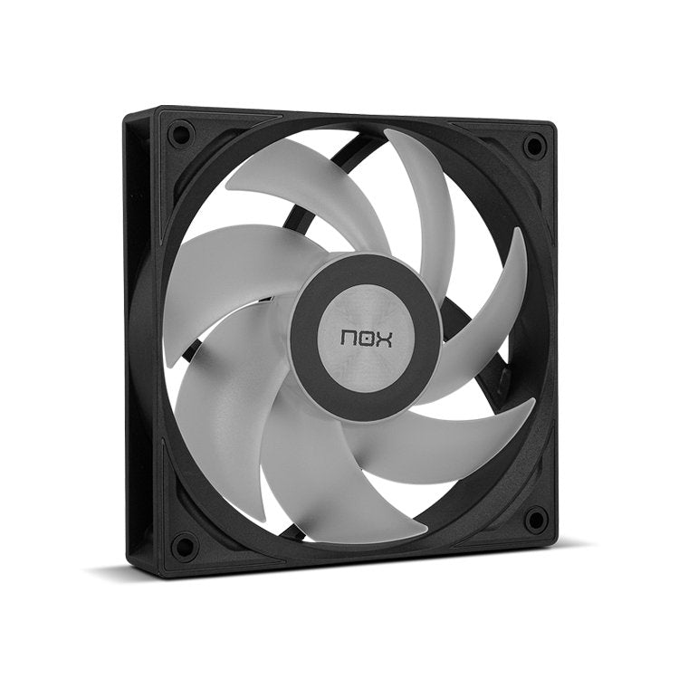 Ventilador Con Disipador Nox Hummer R-400 Argb 12cm