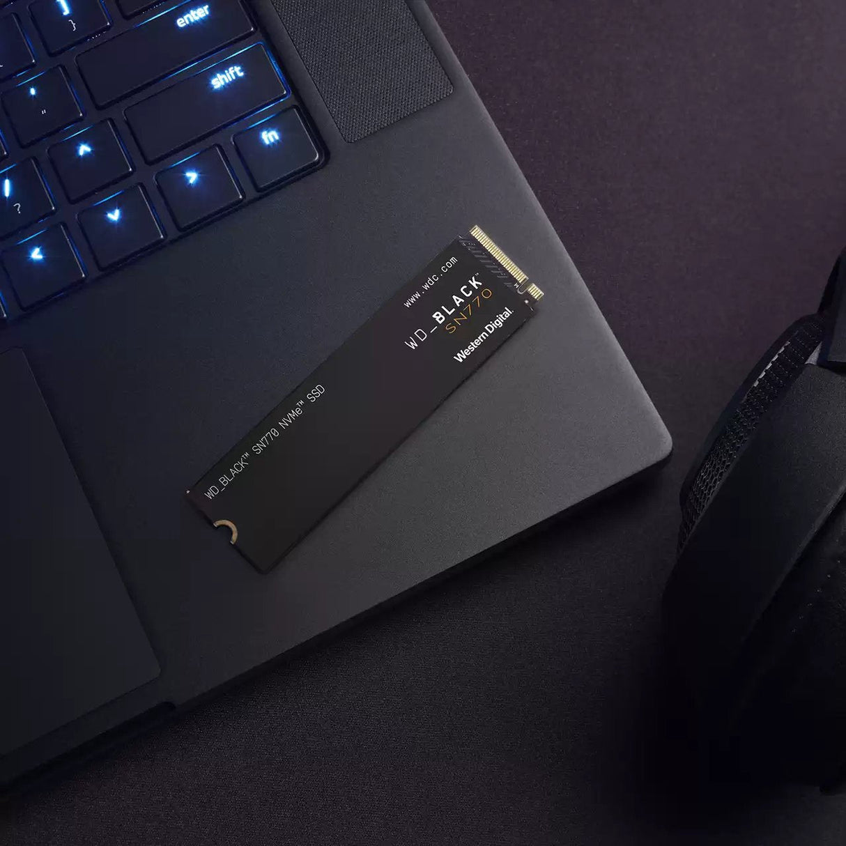 Ssd Western Digital Black Sn770 Nvme 500gb Pcie Gen4 16gt/S M.2 2280