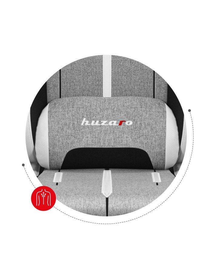 EAN 5903796013313 - Huzaro Force 7.9 Silla para videojuegos de PC Asiento (de seguridad) de butaca Gris imagen 4