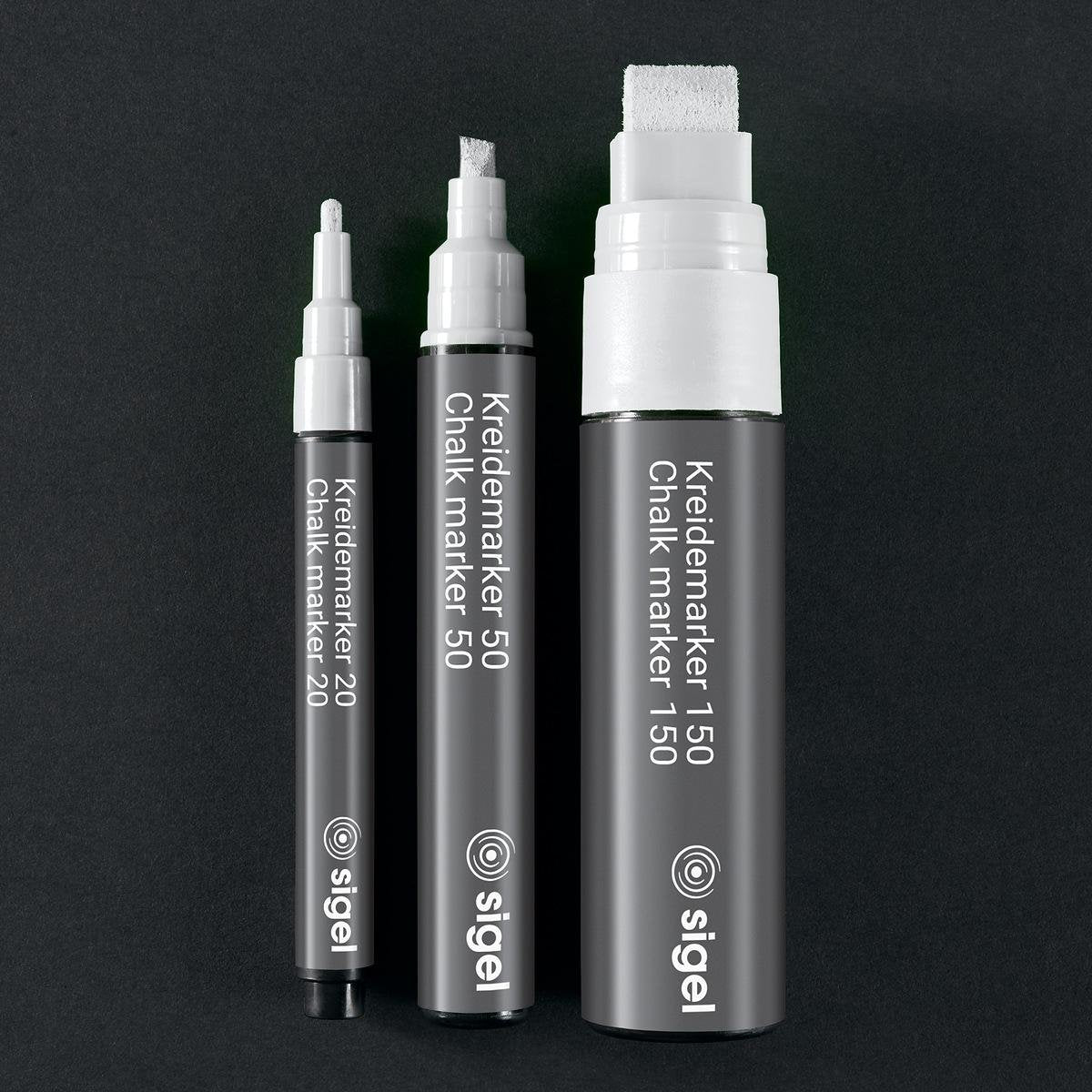 Sigel Kreidemarker 1.0 - 2.0 Mm Blanco