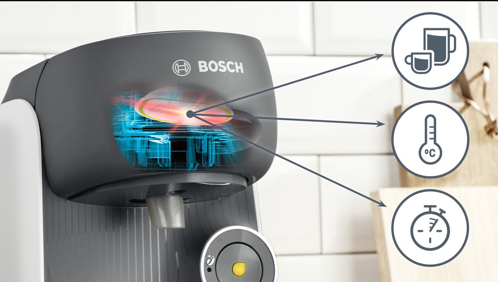 EAN 4242005308804 - Bosch TAS16B4 cafetera eléctrica Totalmente automática Macchina per caffè a capsule 0,7 L imagen 8