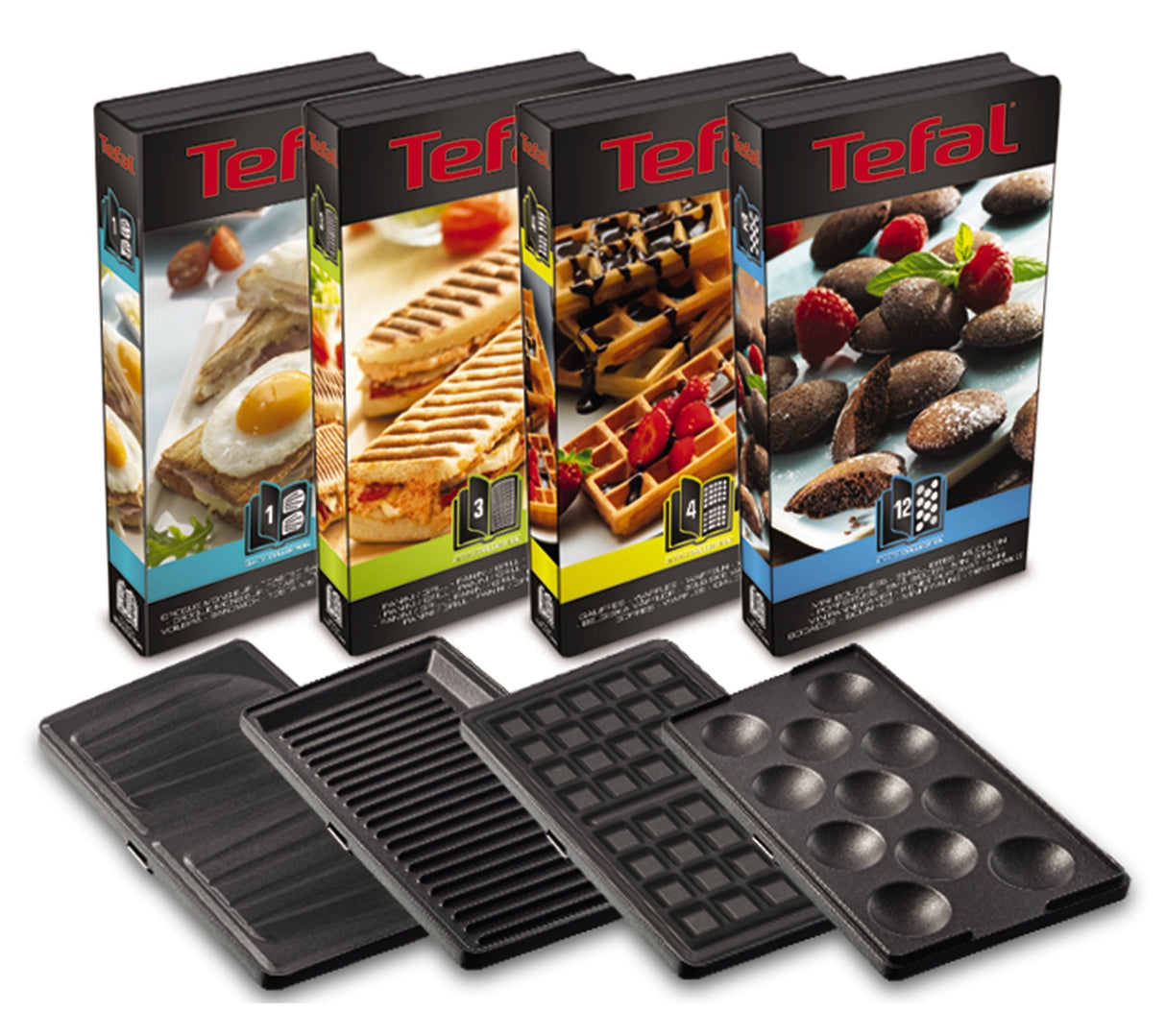 EAN 3045386371204 - Tefal SW854D sandwichera 700 W Negro, Acero inoxidable imagen 7