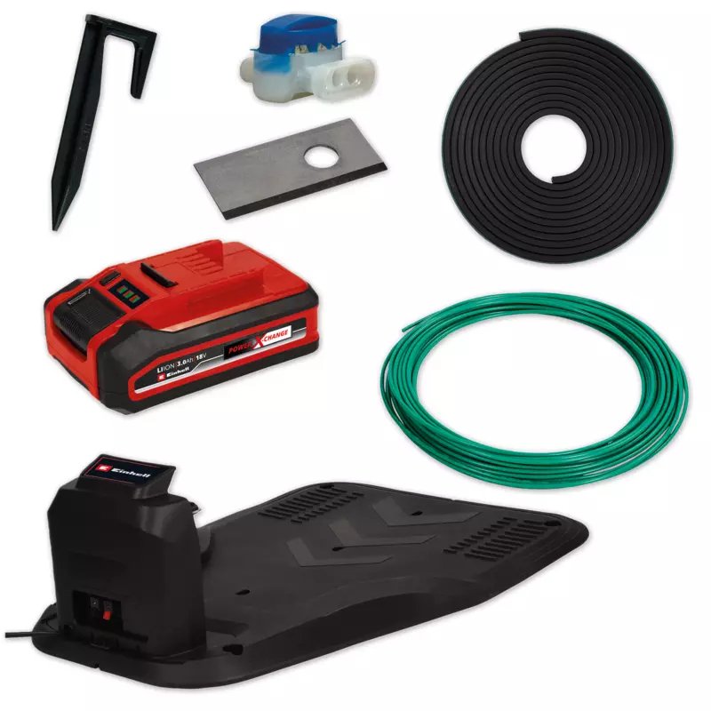 Einhell Morava Freelexo Cam 500 Rojo/Negro, Batería De Iones De Litio 3.0ah, Cámara + Sensor 3413991