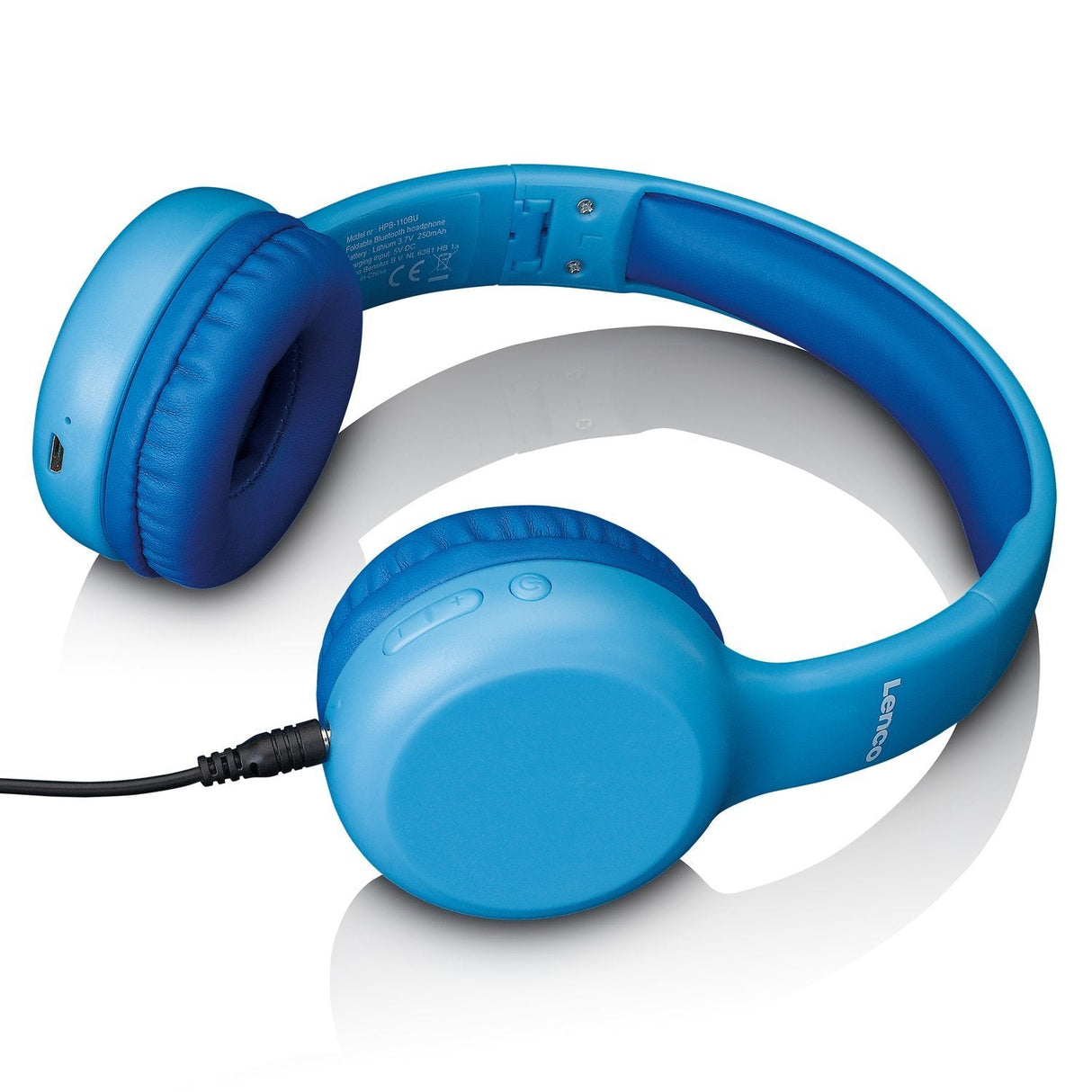 Auriculares Micro Lenco Hpb-110bu Azul