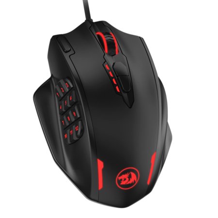 Redragon Impact Ratón Gaming Rgb Laser 6200 Dpi