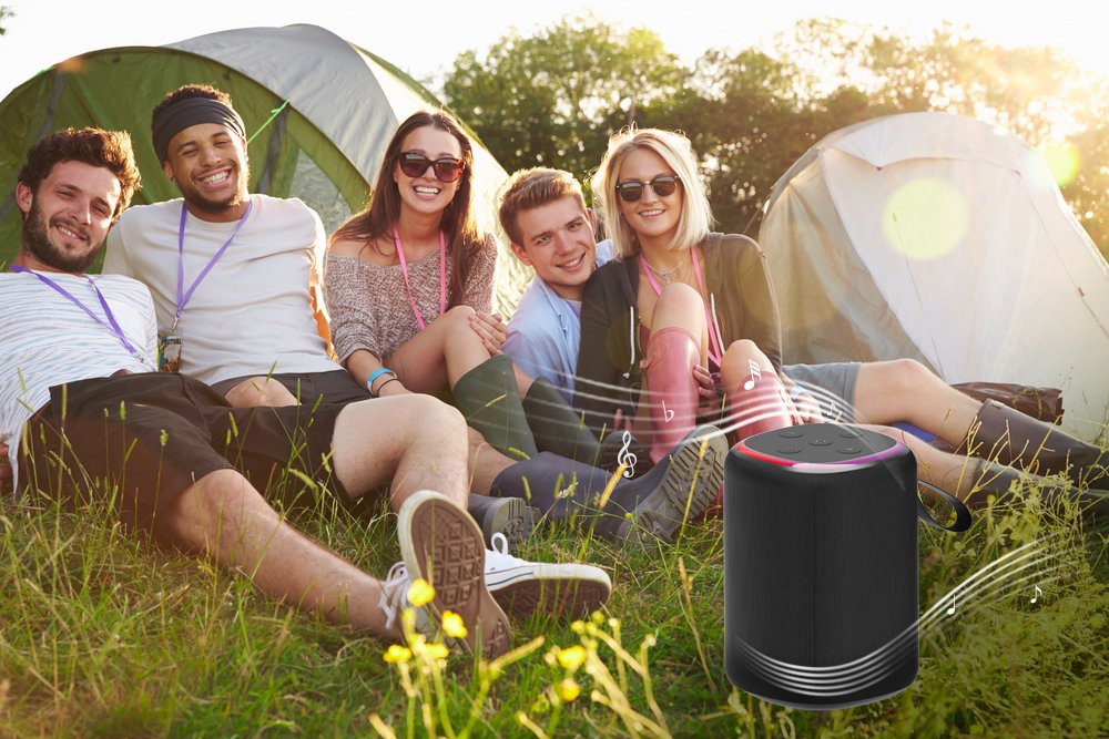 EAN 8716309132596 - Gembird GMB Audio SPK-BT-LED-08S altavoz portátil o de fiesta Altavoz monofónico portátil Negro 5 W imagen 6