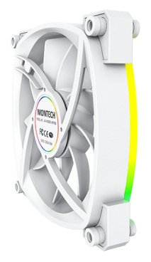Ventilador Pc 120x120 Montech Ax120 Pwm White 3 In 1