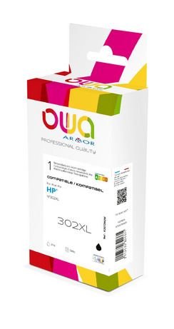 Tinta Compatible Owa. Hp 302xl Bk Negro F6u68ae