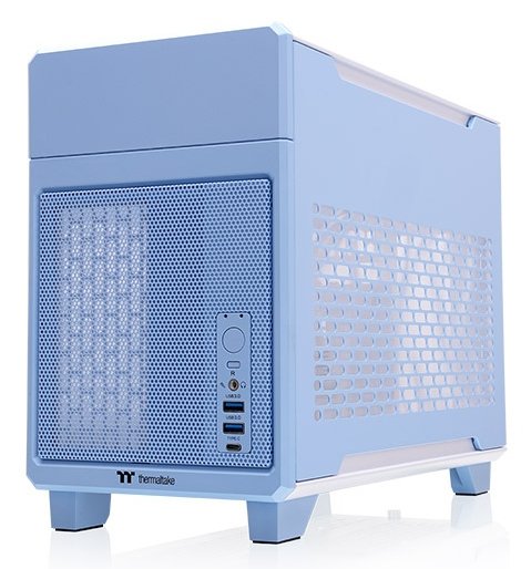 Caja Pc Thermaltake Ca-11a-00sfnn-00 Celeste