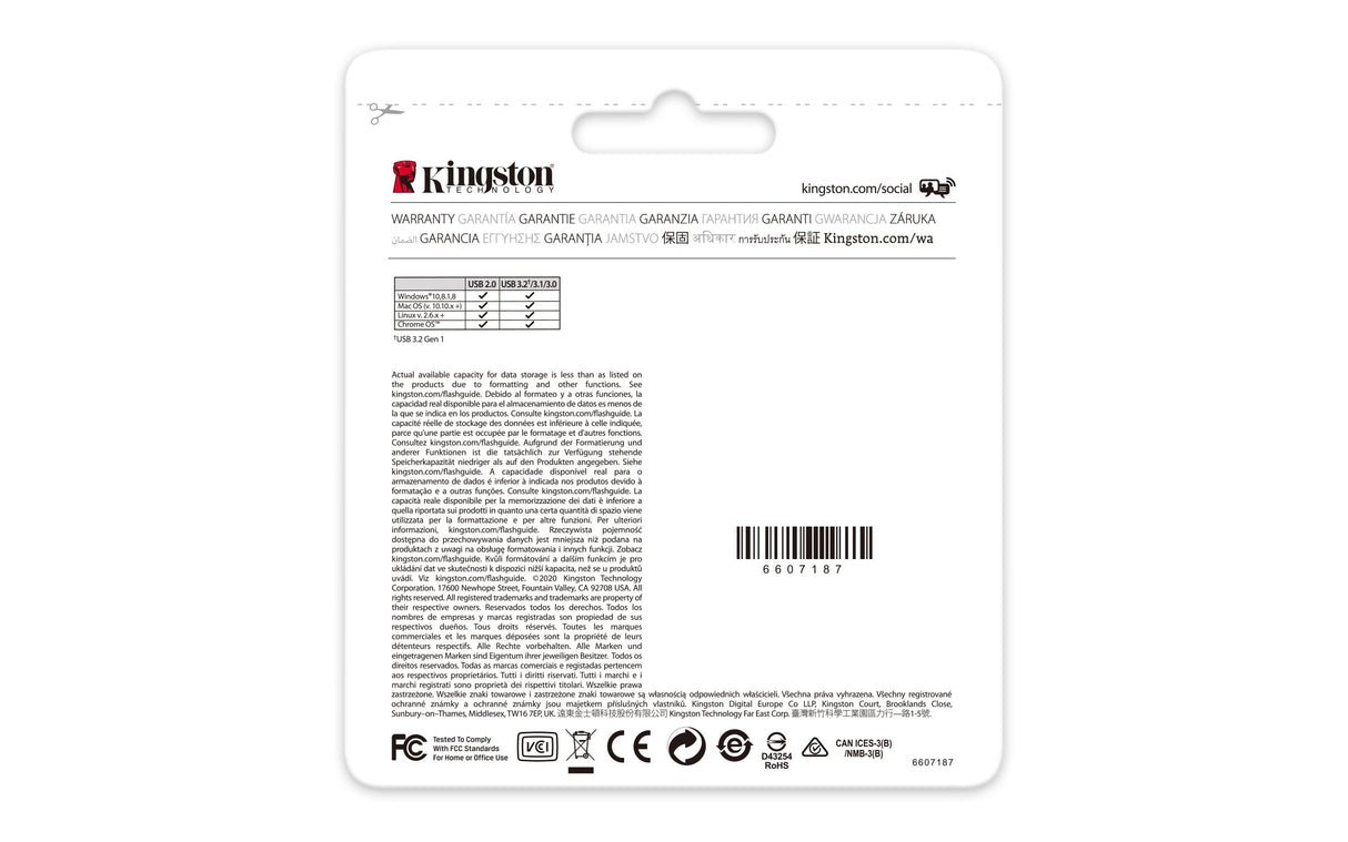 EAN 0740617309928 - Kingston Technology DataTraveler Exodia unidad flash USB 128 GB USB tipo A 3.2 Gen 1 (3.1 Gen 1) Negro, A imagen 7