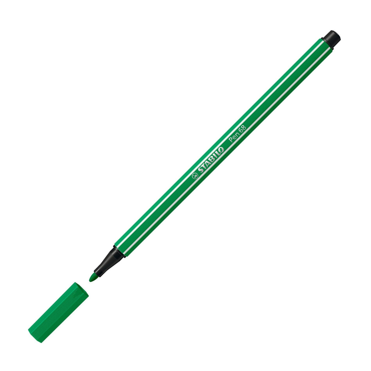 Stabilo Pen 68 Rotulador Verde -10u-