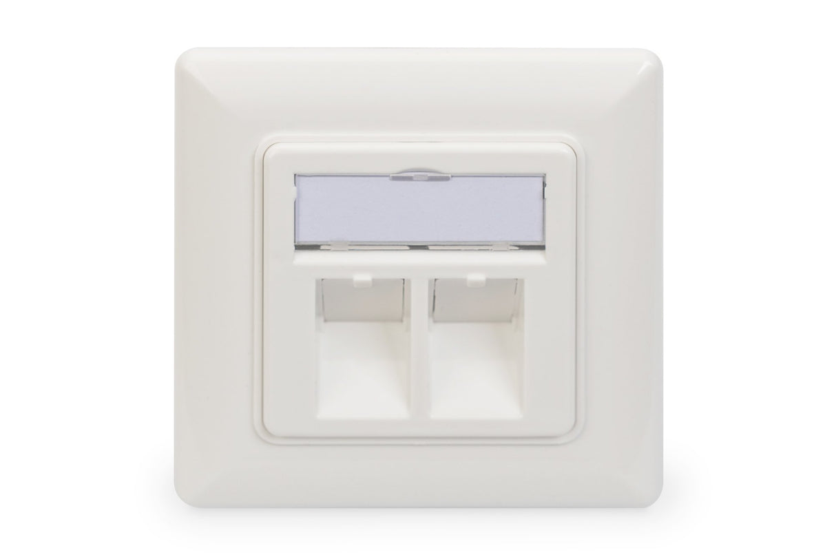 EAN 4016032306160 - Digitus DN-93801-1 toma de corriente RJ-45 Blanco imagen 3