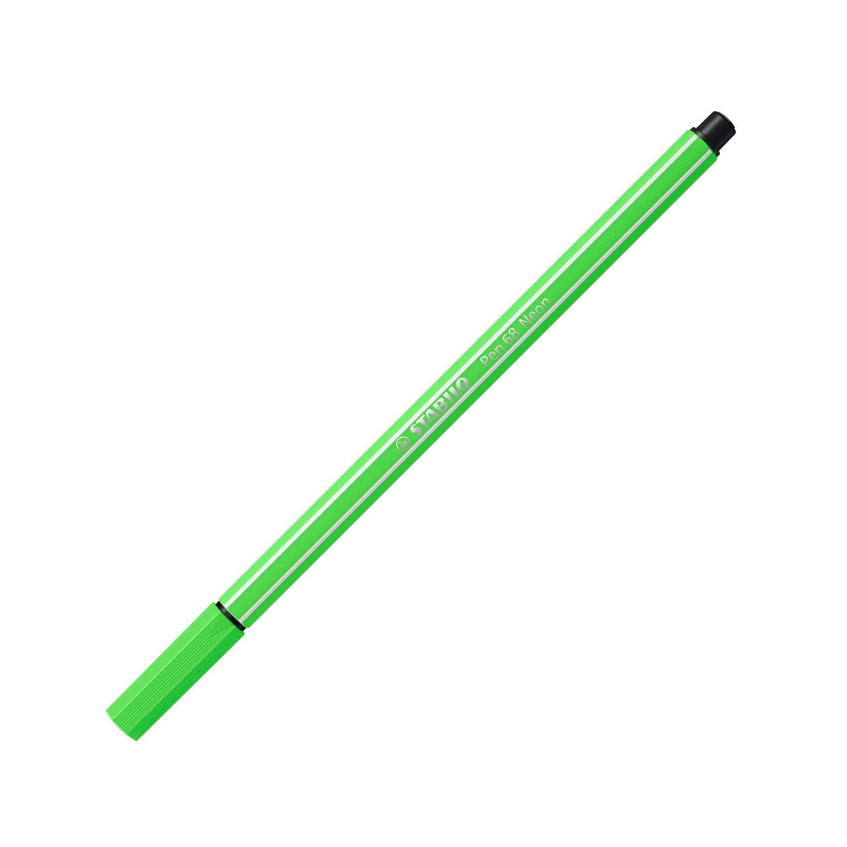 Stabilo Pen 68 Rotulador Verde Fluorescente -10u-