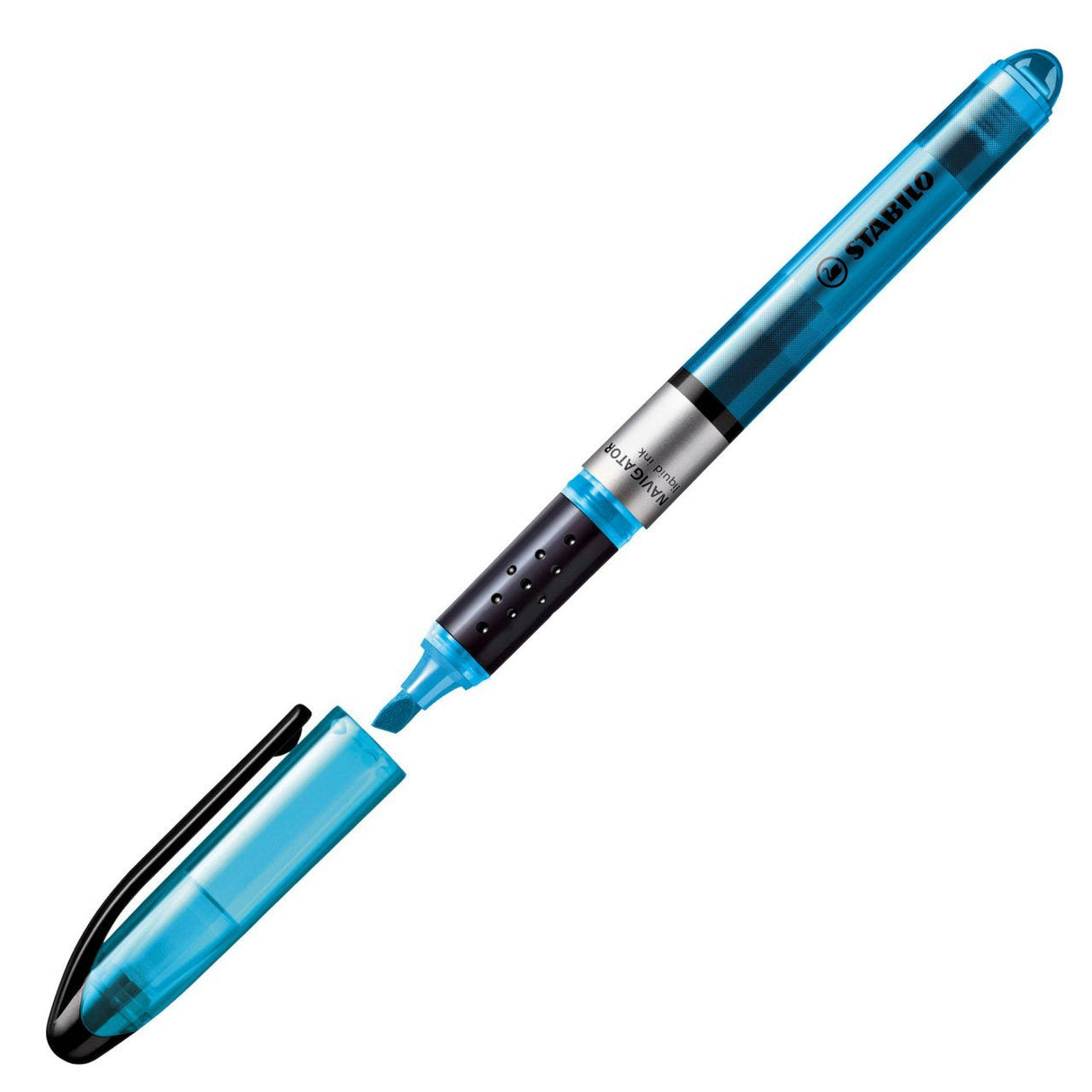 Stabilo Navigator Marcador Fluorescente Azul -10u-