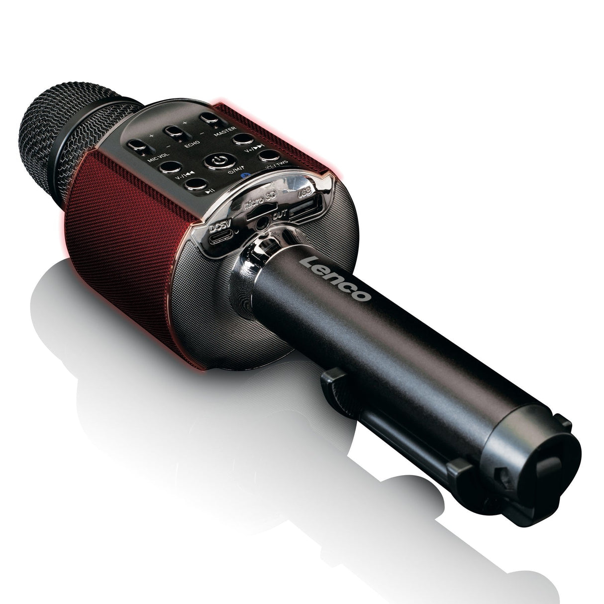 EAN 8711902042105 - Lenco BMC-090 Negro Micrófono para karaoke imagen 4