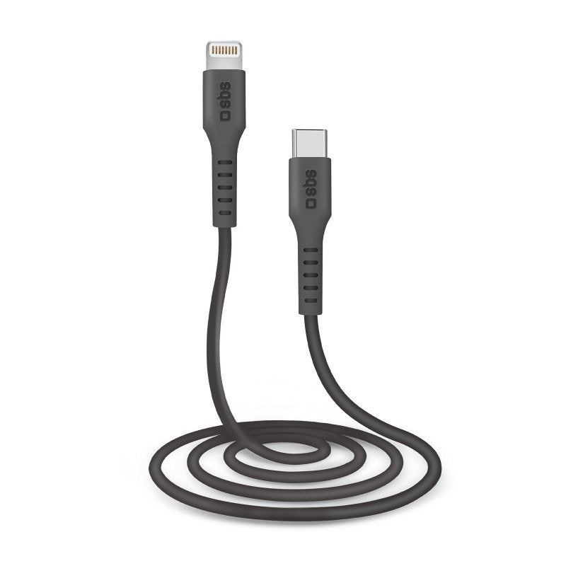 EAN 8018417264481 - SBS TECABLELIGTC1K cable de conector Lightning 1 m Negro imagen 2