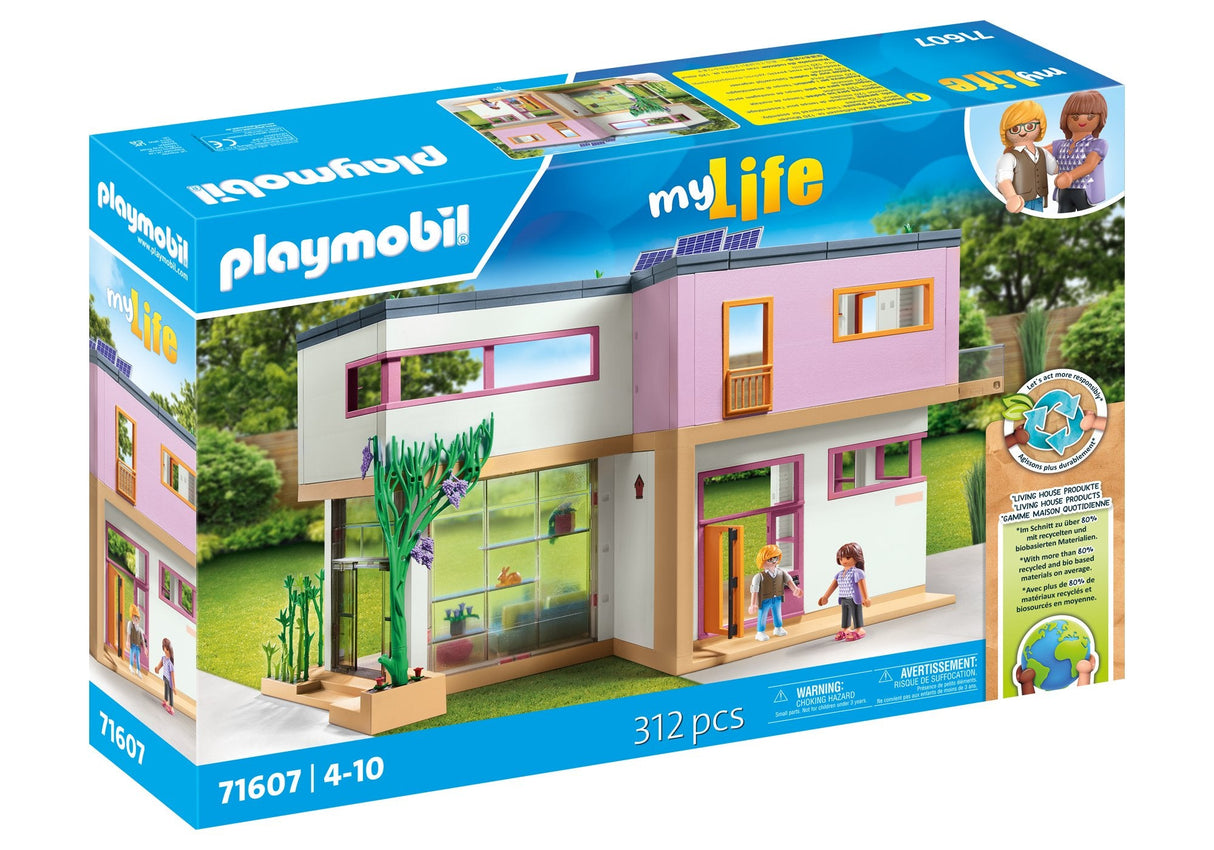 Playmobil 71607 My Life Casa Con Jardín De Invierno, Juguete De Construcción 71607